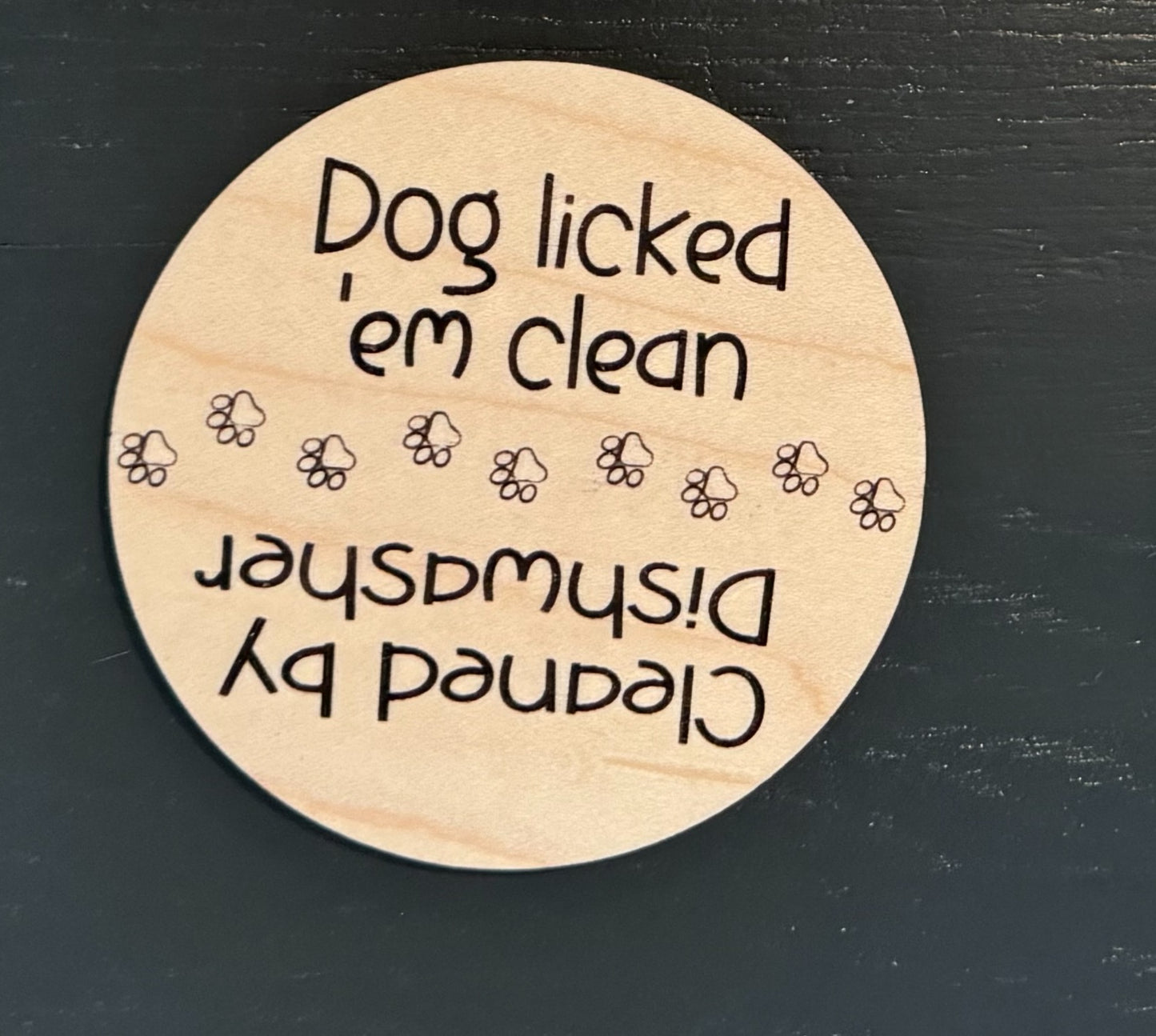Funny Dishwasher Magnet Dog Lover