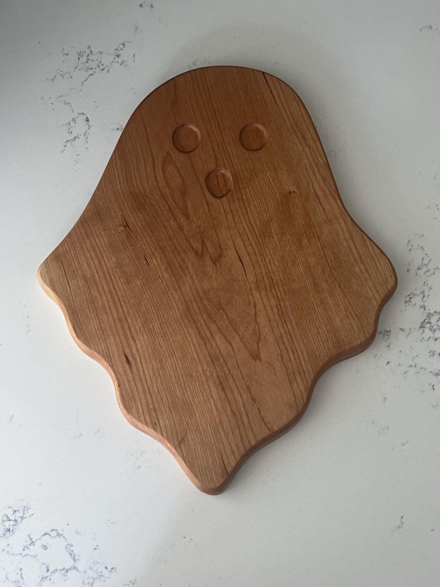 Halloween Ghost Maple Cutting Board, Party Tray, Charcuterie Board, Serving Board